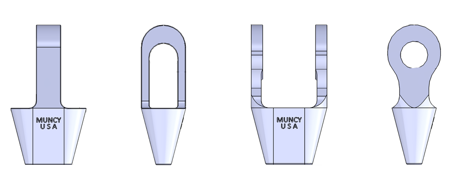 Flat Rope Closed Spelter Socket